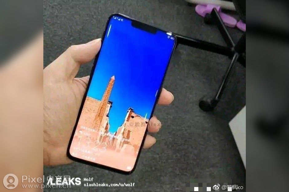 华为mate20 Pro真机曝光 华为mate20 Pro长这样?