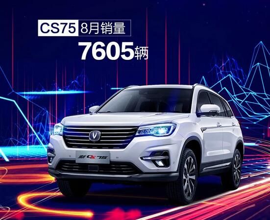 长安8月汽车销量出炉啦,仅长安CS55销量破万